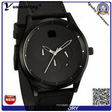 Yxl-909 2016 Top Luxury Brand Casual Relojes de Cuarzo Negocios Militar Hombres Relojes de Cuero Relogio Masculino Correa de Cuero Reloj